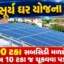 પીએમ સૂર્ય ઘર: મુફ્ત બિજલી યોજના સોલાર રૂફટોપમાં હવે લોકોએ ૧૦ ટકા જ પૈસા ભરવા પડશે.